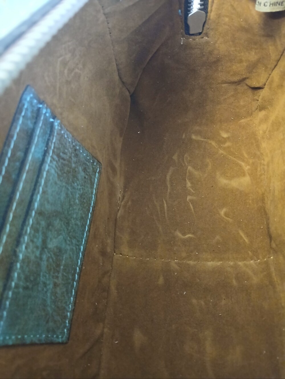 Patricia Nash Corana Tooled Turquoise NWT - Picture 4 of 9